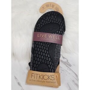 FITKICKS Active Men's Footwear Foldable Water Shoes large black us 8.5-9.5